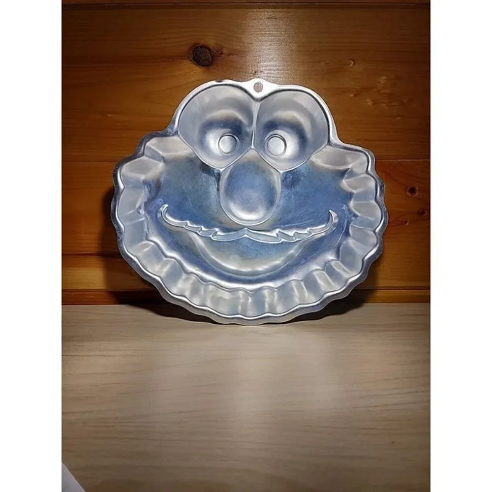 Elmo Vtg 2002 Wilton Face Cake Pan 2105-3461 Mold Sesame Street Birthday Gift